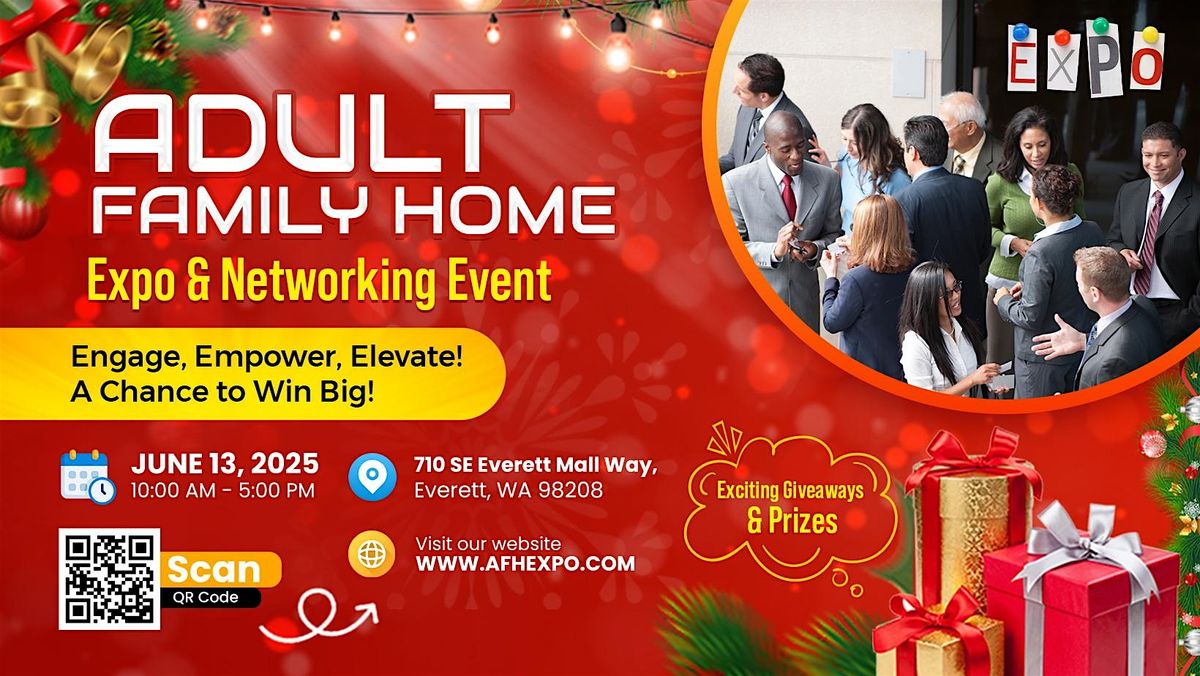 2025 AFH Expo & Networking Event - Vendor Registration (without power), 13 December | Event in Everett