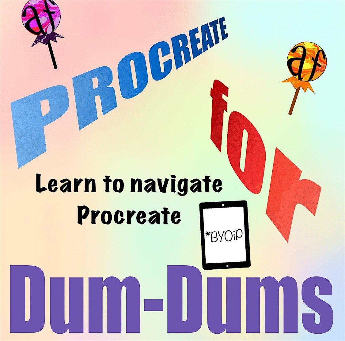 Procreate for Dum Dums!, 17 December | Event in Lexington | AllEvents