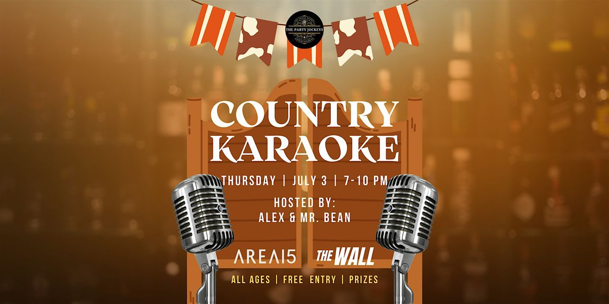 Country Karaoke, 3 July | Event in Las Vegas | AllEvents