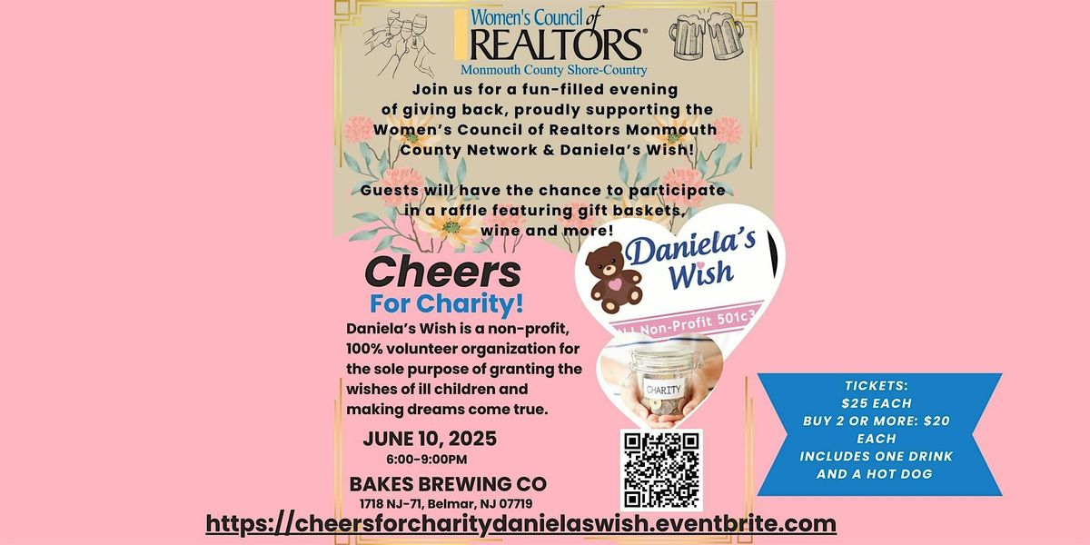 Cheers For Charity!, 10 June | Event in Belmar | AllEvents