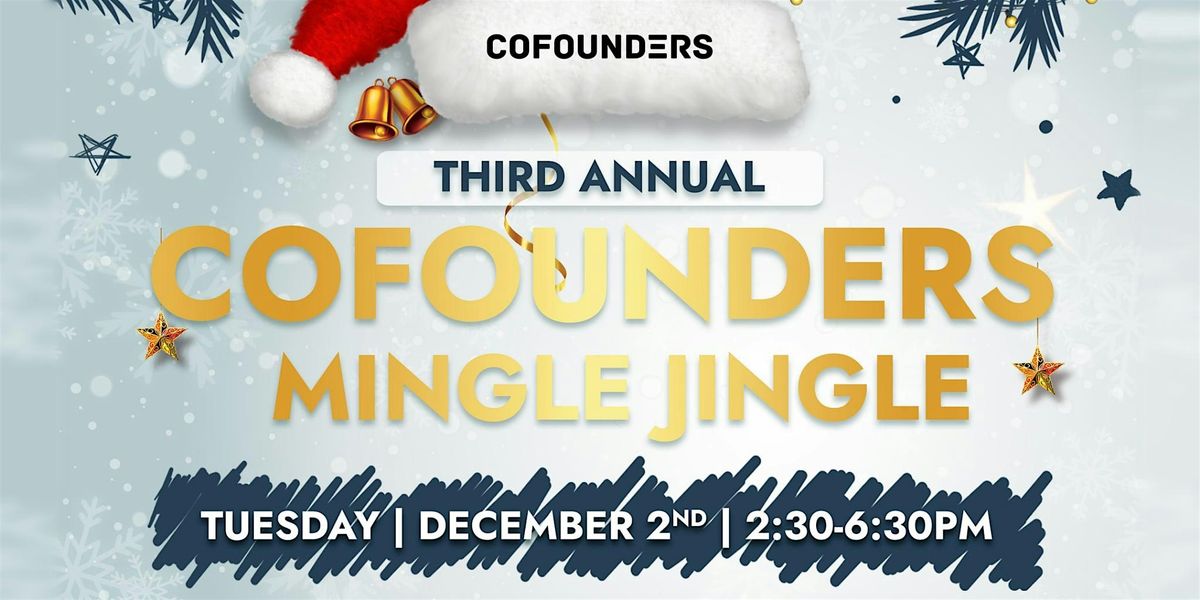 CoFounders Mingle Jingle, 2 December | Event in Kirkland | AllEvents