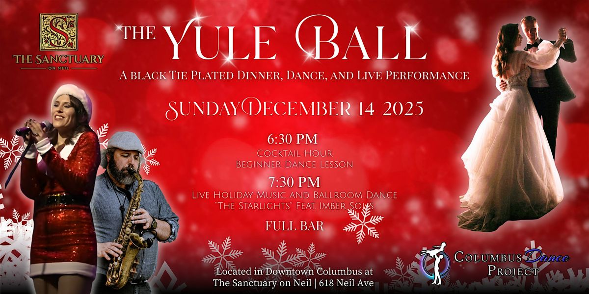 The Yule Ball: A Black-Tie Holiday Experience, 14 December | Event in Columbus | AllEvents
