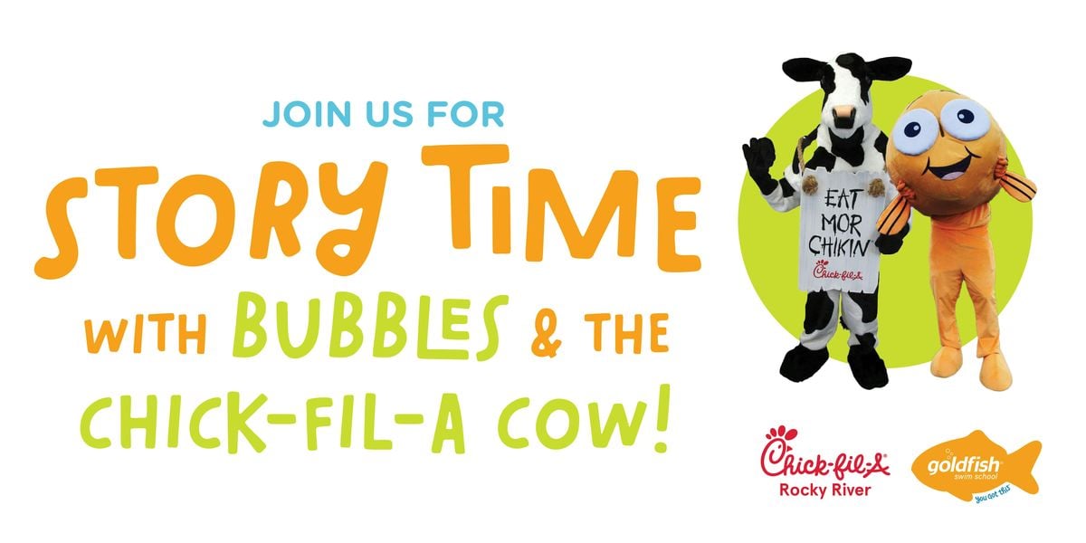 Storytime with Bubbles & the Chick-fil-a Cow! | Event in Fairview Park | AllEvents