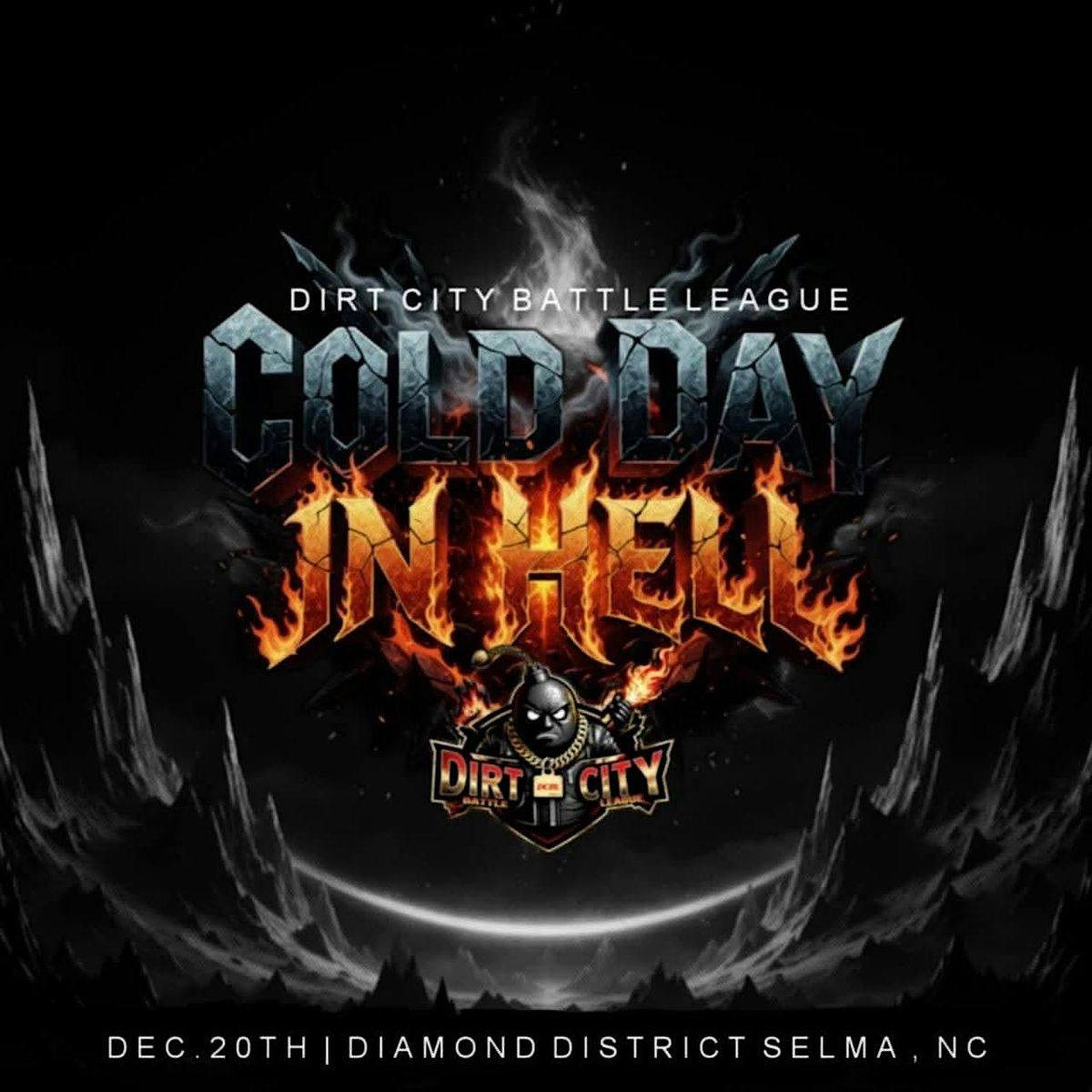 DCBL Presents- Cold Day In Hell, 20 December | Event in Selma | AllEvents