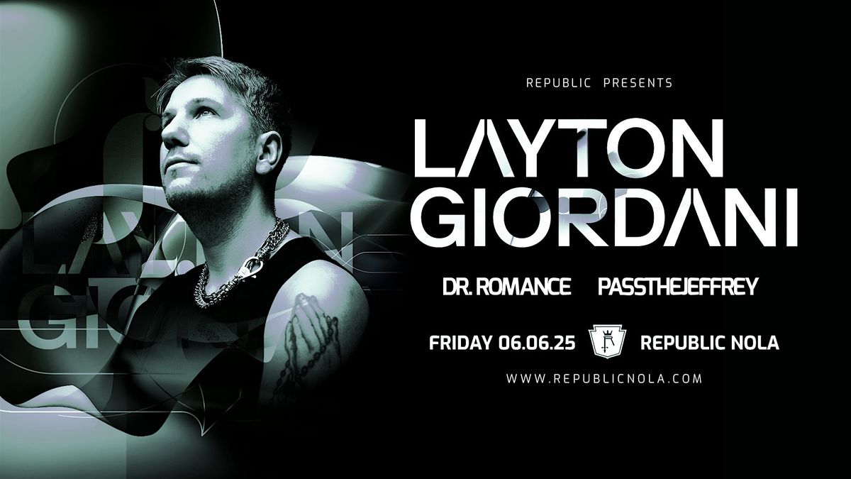 Layton Giordani, 6 June | Event in New Orleans | AllEvents
