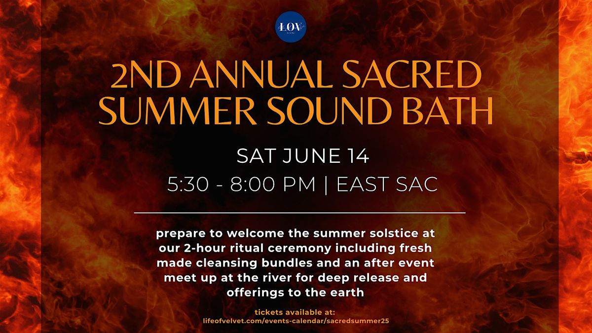 2nd Annual Solstice Circle & Ritual, 14 June | Event in Sacramento | AllEvents
