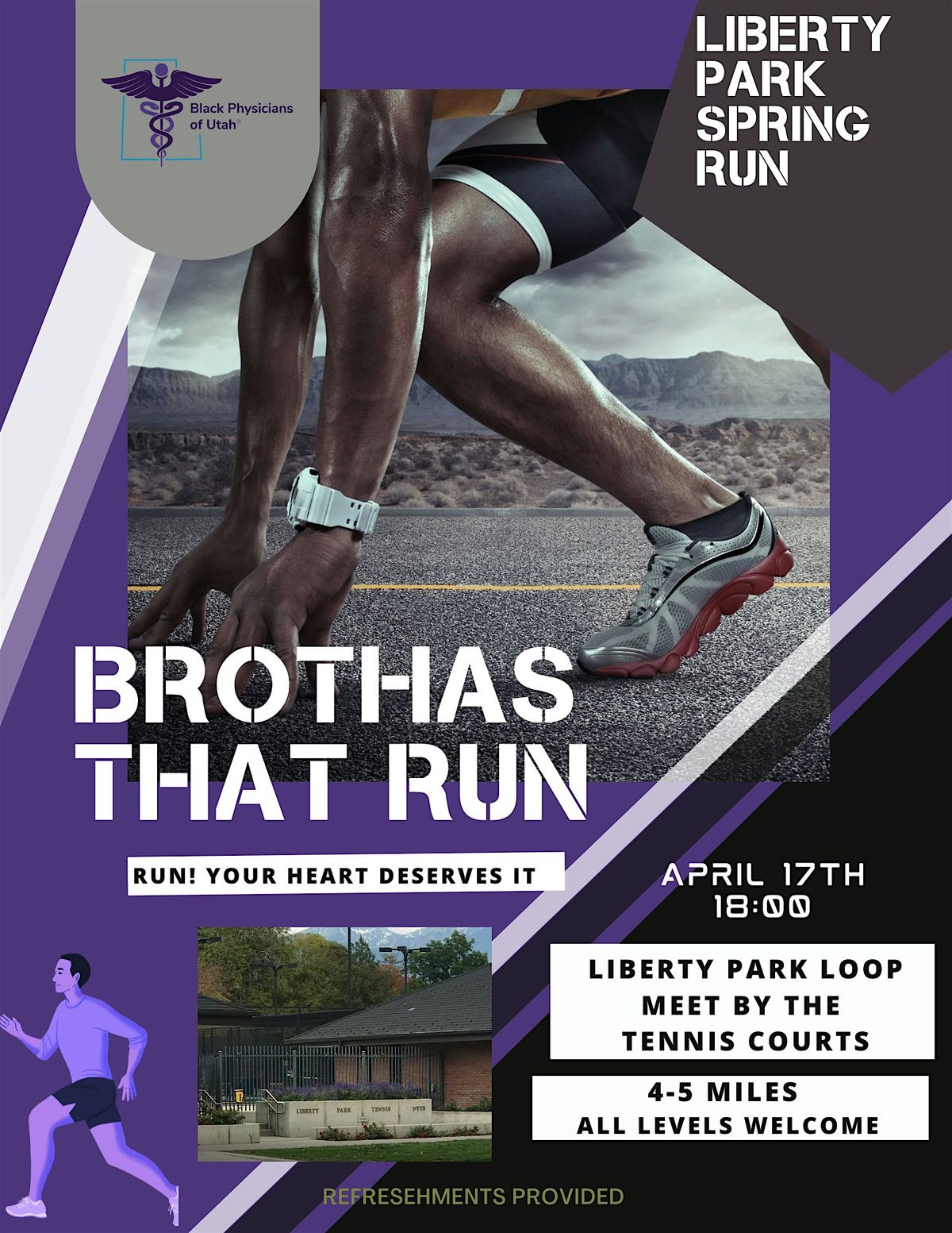Brothas that Run: Liberty Park Spring Run | Event in Salt Lake City | AllEvents