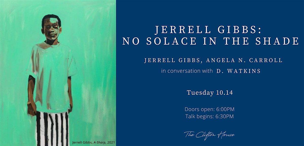 Jerrell Gibbs and Angela N. Carroll in Conversation with D. Watkins, 14 October | Event in Baltimore | AllEvents