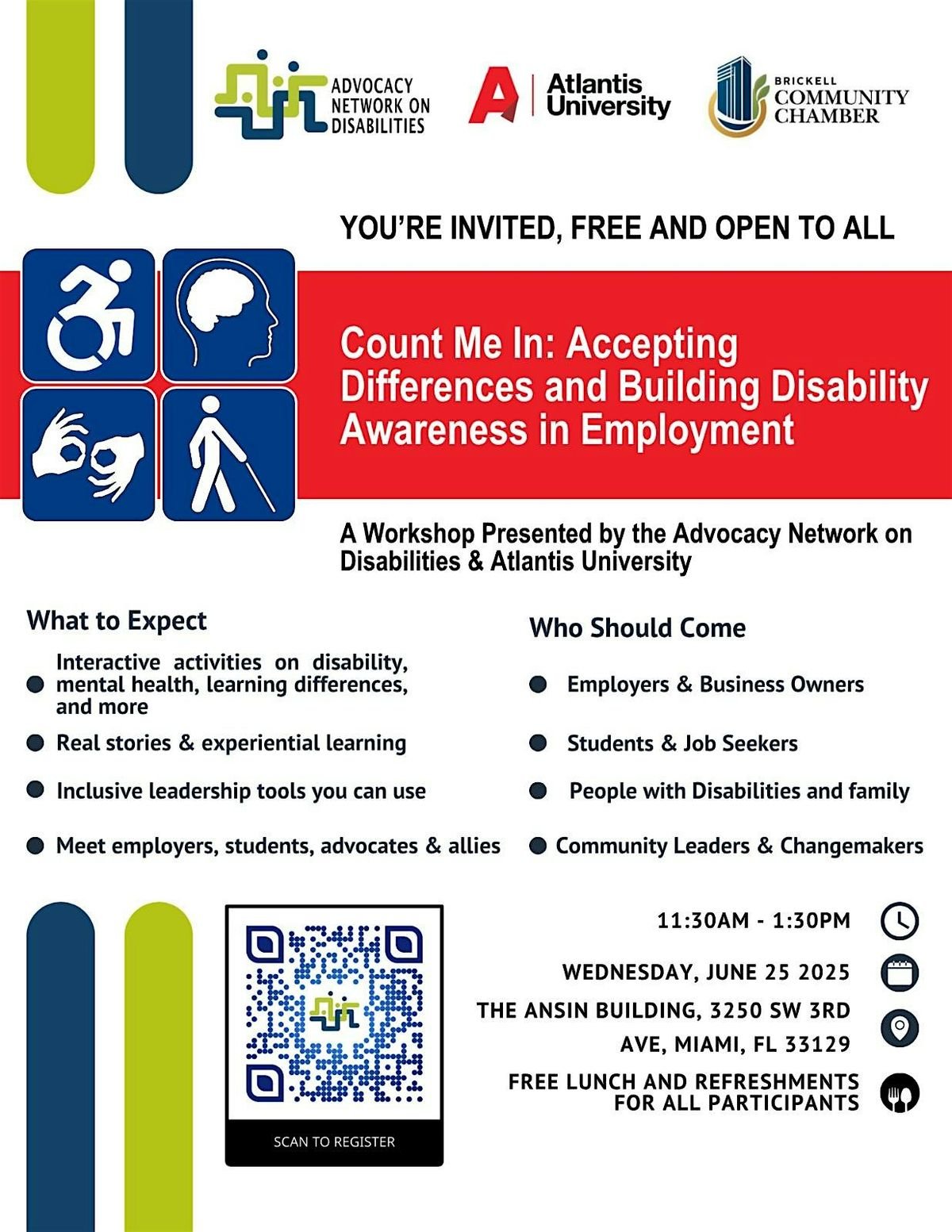 Count Me In: Accepting Differences and Building Disability Awareness in Emp, 25 June | Event in Miami | AllEvents