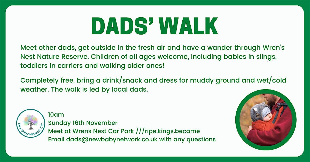 Dads' Walk -  Wren's Nest | Event in Dudley | AllEvents
