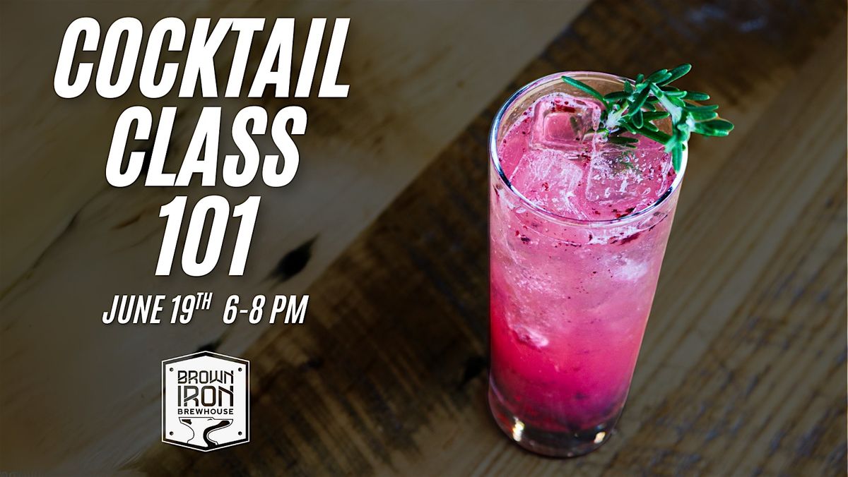 Cocktail Class 101, 19 June | Event in Royal Oak | AllEvents