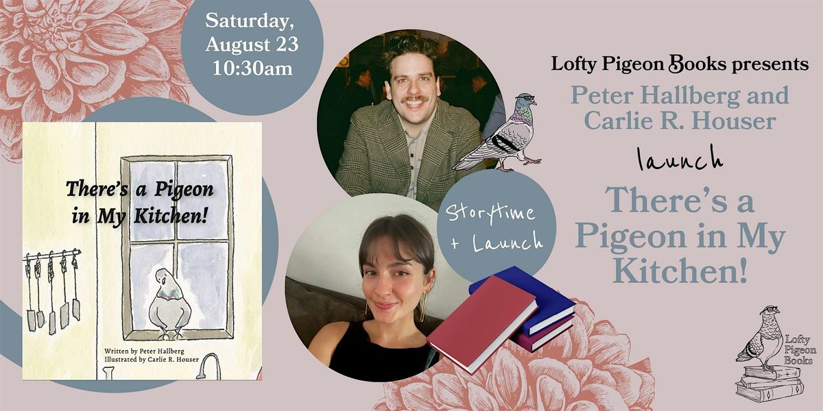 Storytime and launch: "There's a Pigeon in My Kitchen!", 23 August | Event in Brooklyn | AllEvents