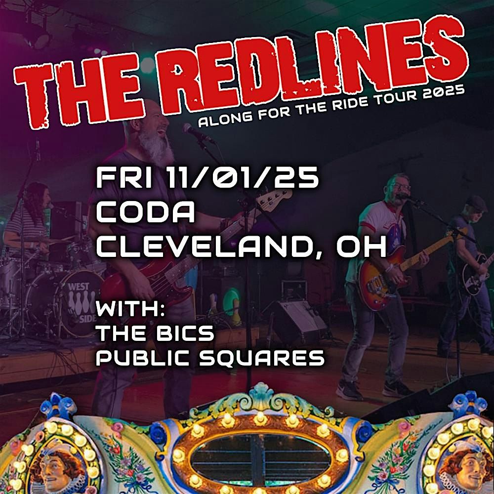 The Redlines | Public Squares | The Bics at CODA, 1 November | Event in Cleveland | AllEvents