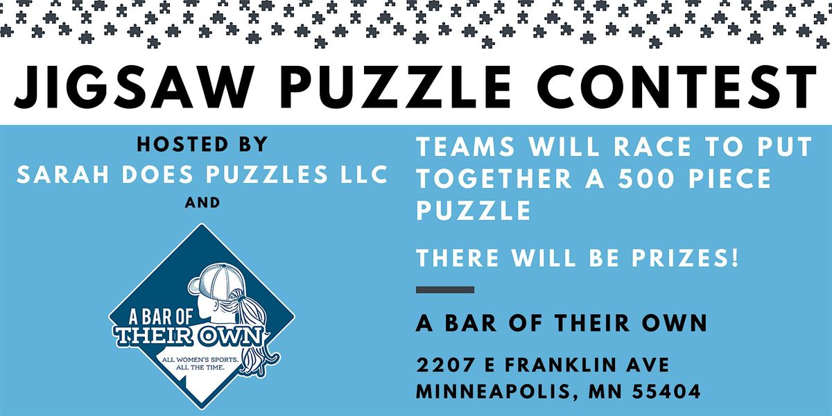 Team Jigsaw Puzzle Contest at A Bar Of Their Own - June 2025, 22 June | Event in Minneapolis | AllEvents