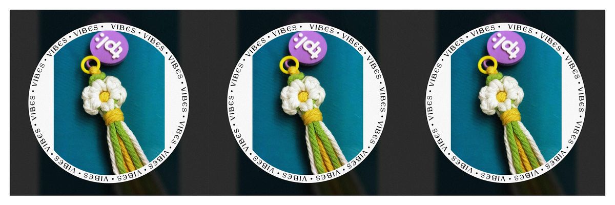 Macramé Daisy Flower Keychain with 3D Printed Charms, 21 August | Event in Toronto | AllEvents