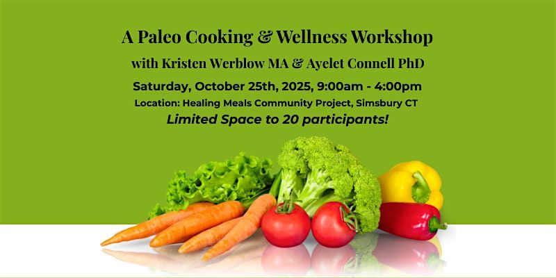 Paleo Cooking & Wellness Workshop, 25 October | Event in Simsbury | AllEvents