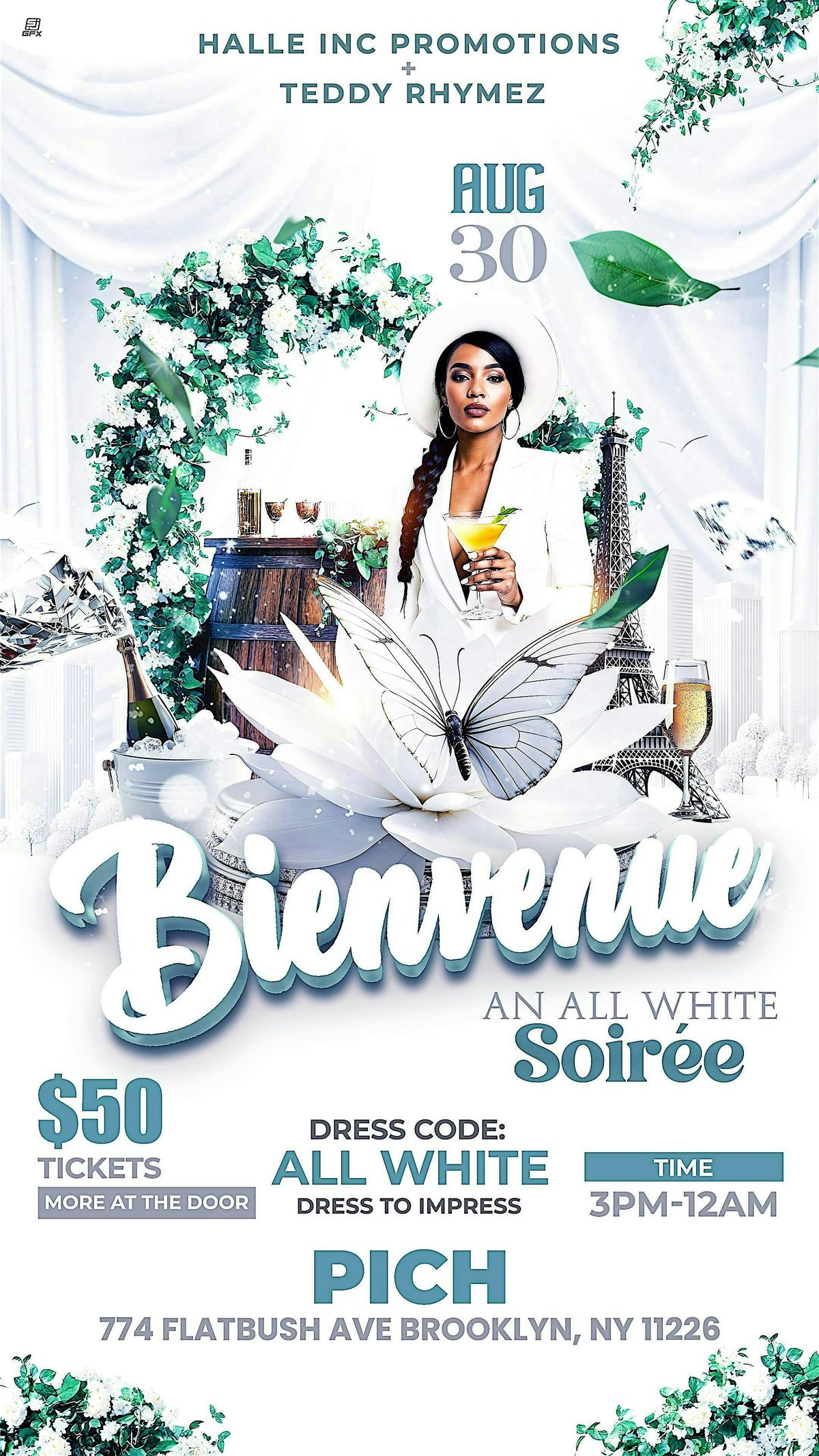 Bíenvenue, 30 August | Event in Brooklyn | AllEvents