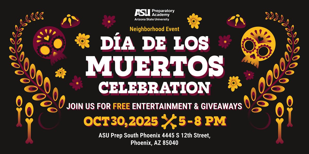 Día de los Muertos Celebration, 30 October | Event in Phoenix | AllEvents