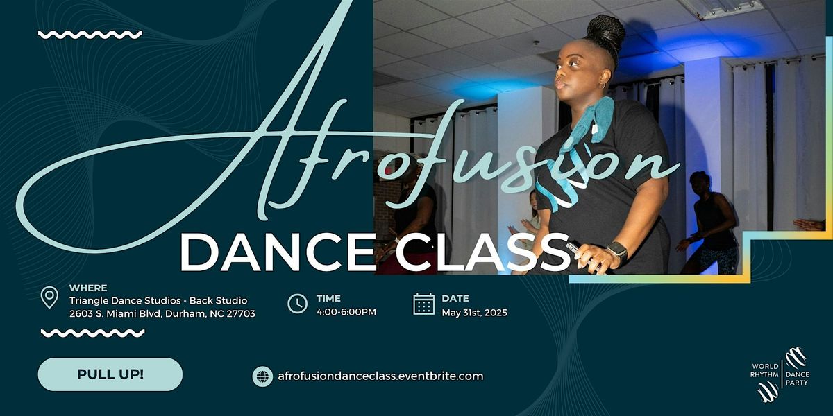 Afrofusion Dance Class, 5 July | Event in Durham | AllEvents