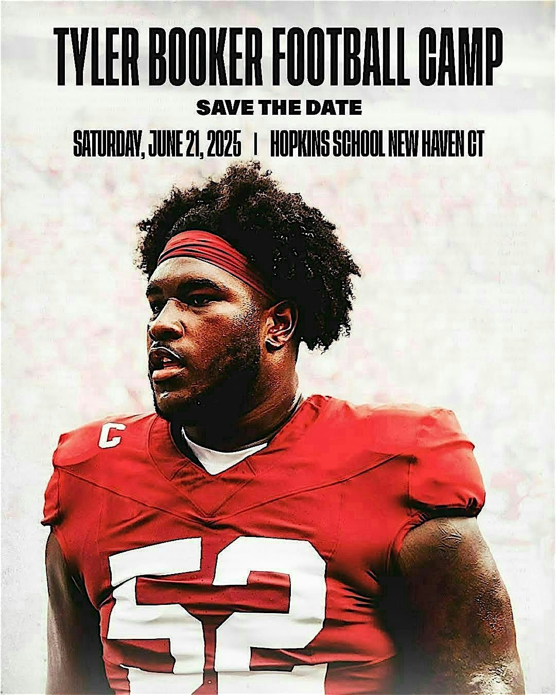 Tyler Booker Football Camp 2025, 21 June | Event in New Haven | AllEvents