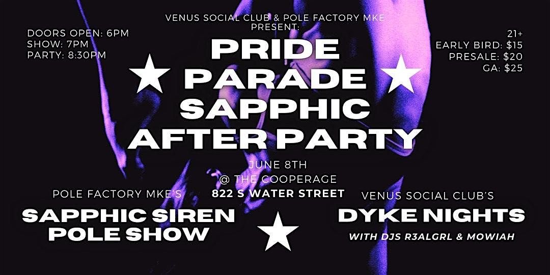 Pride Parade Sapphic After Party, 8 June | Event in Milwaukee | AllEvents