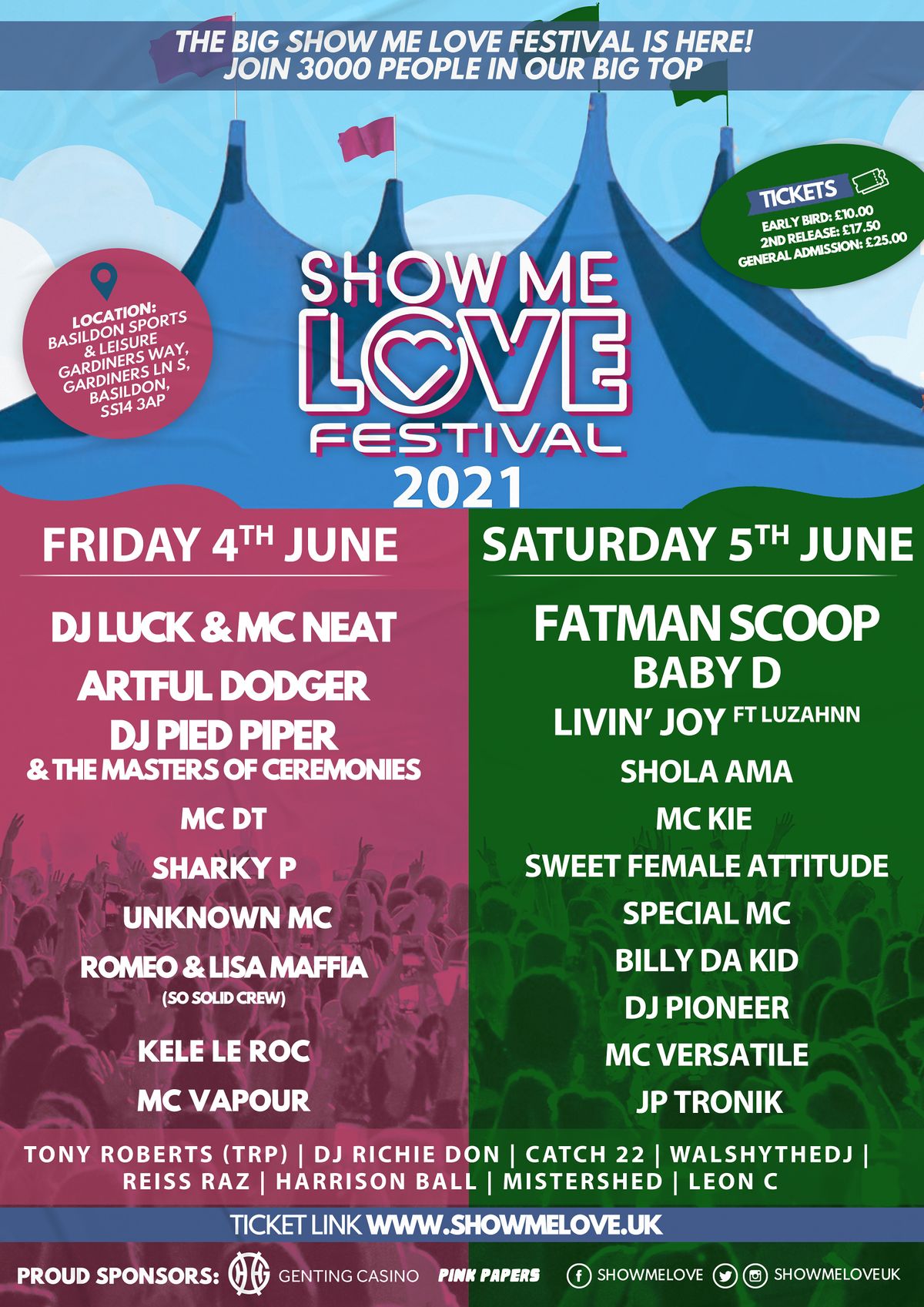 Sml Fest Saturday 3rd September 2022 Basildon Basildon Sport Leisure Club Formerly Selex September 3 2022 Allevents In Festival 2022 Near Me