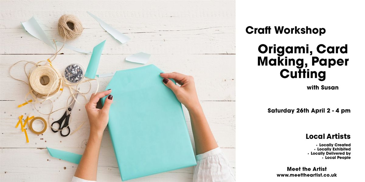 Creative Papercraft Workshop: Origami, Card Making and Paper Cutting, 7 June | Event in Minehead | AllEvents
