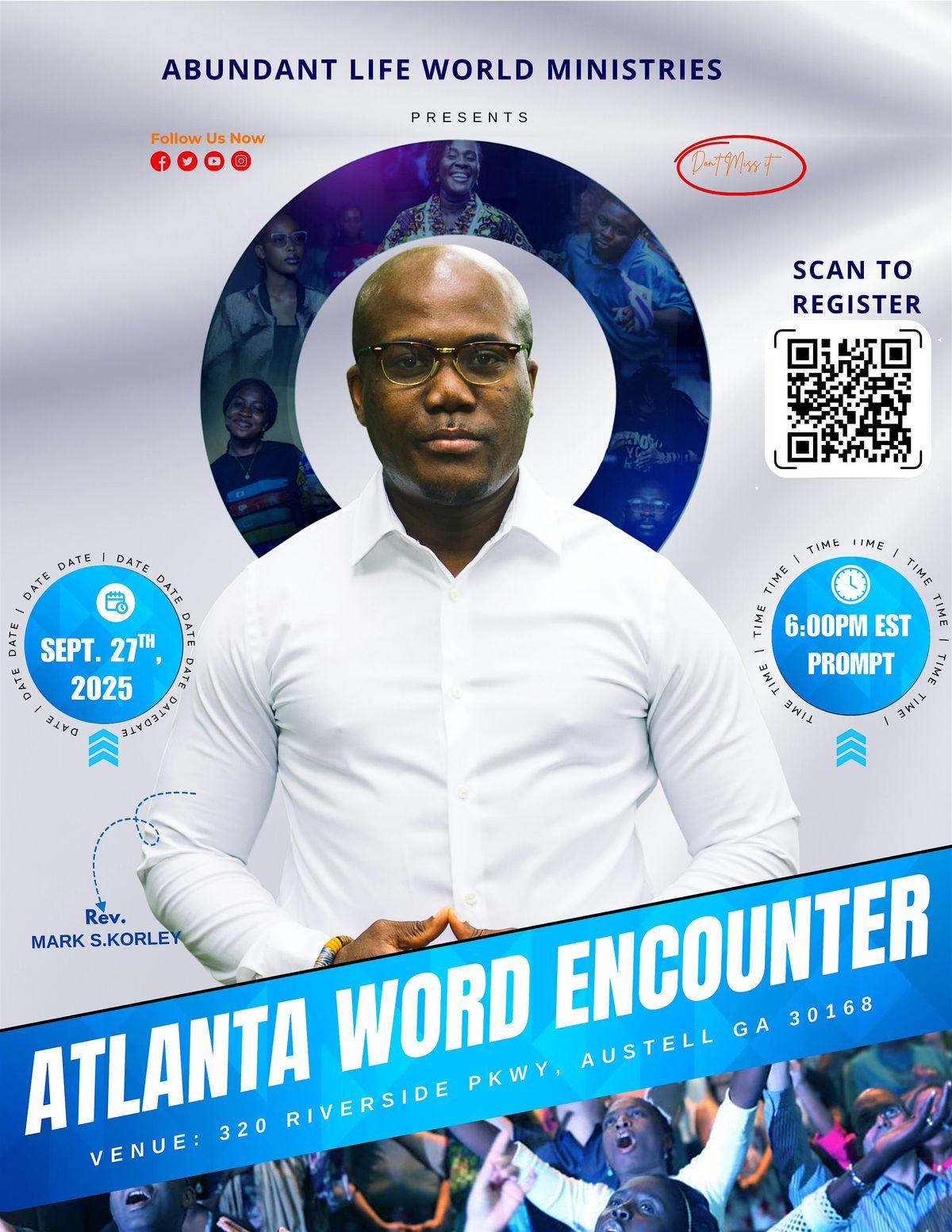 Atlanta Word Encounter 2025, 320 Riverside Pkwy, Austell, 27 September ...
