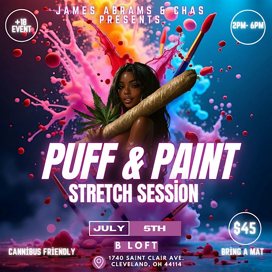 Puff and Paint- Stretch Session, 5 July | Event in Cleveland | AllEvents