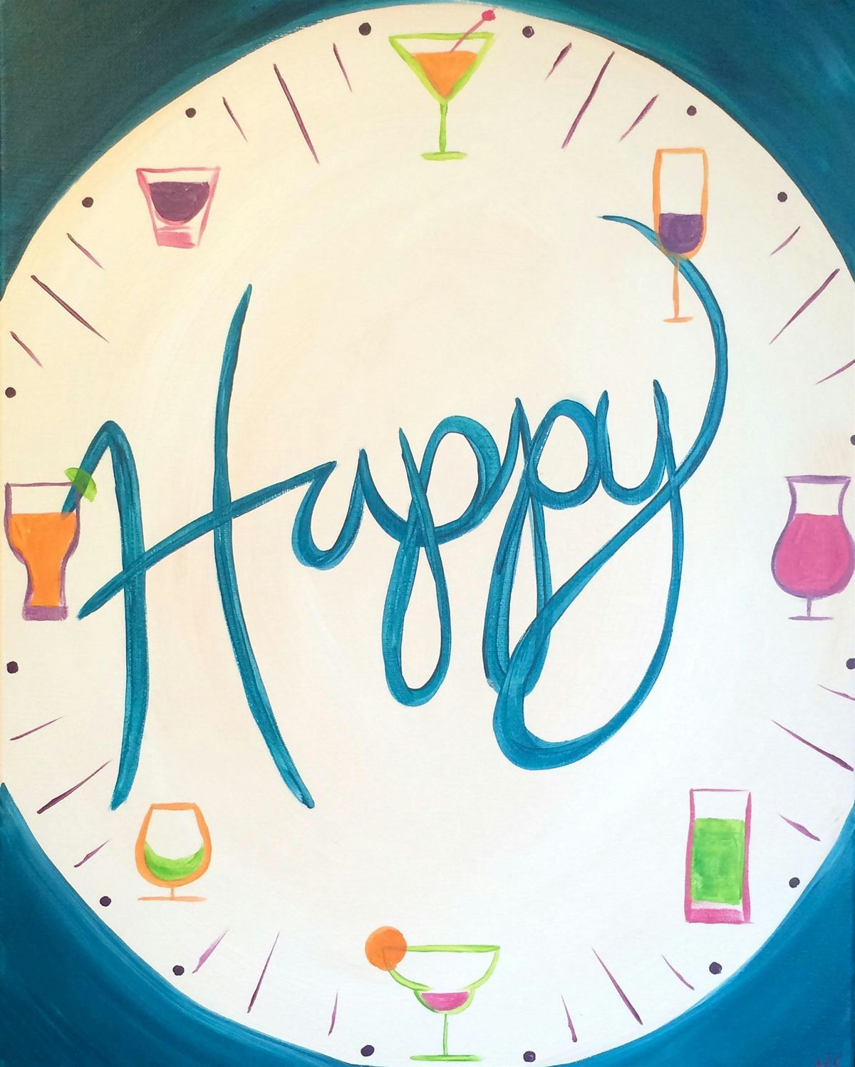 Oak Harbor Paint and Sip Party - Happy Hour, 6 June | Event in Oak Harbor | AllEvents