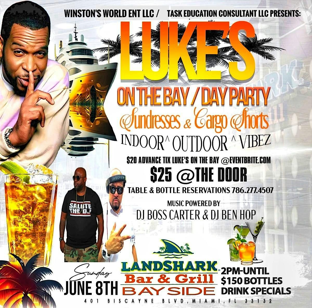 Luke's on the Bay Day Party, 8 June | Event in Miami | AllEvents