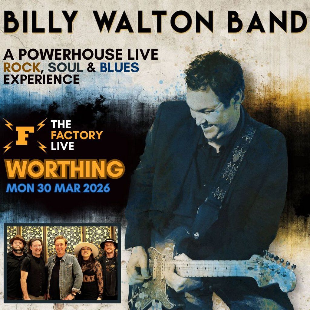 Billy Walton Band, 30 March | Event in Worthing | AllEvents