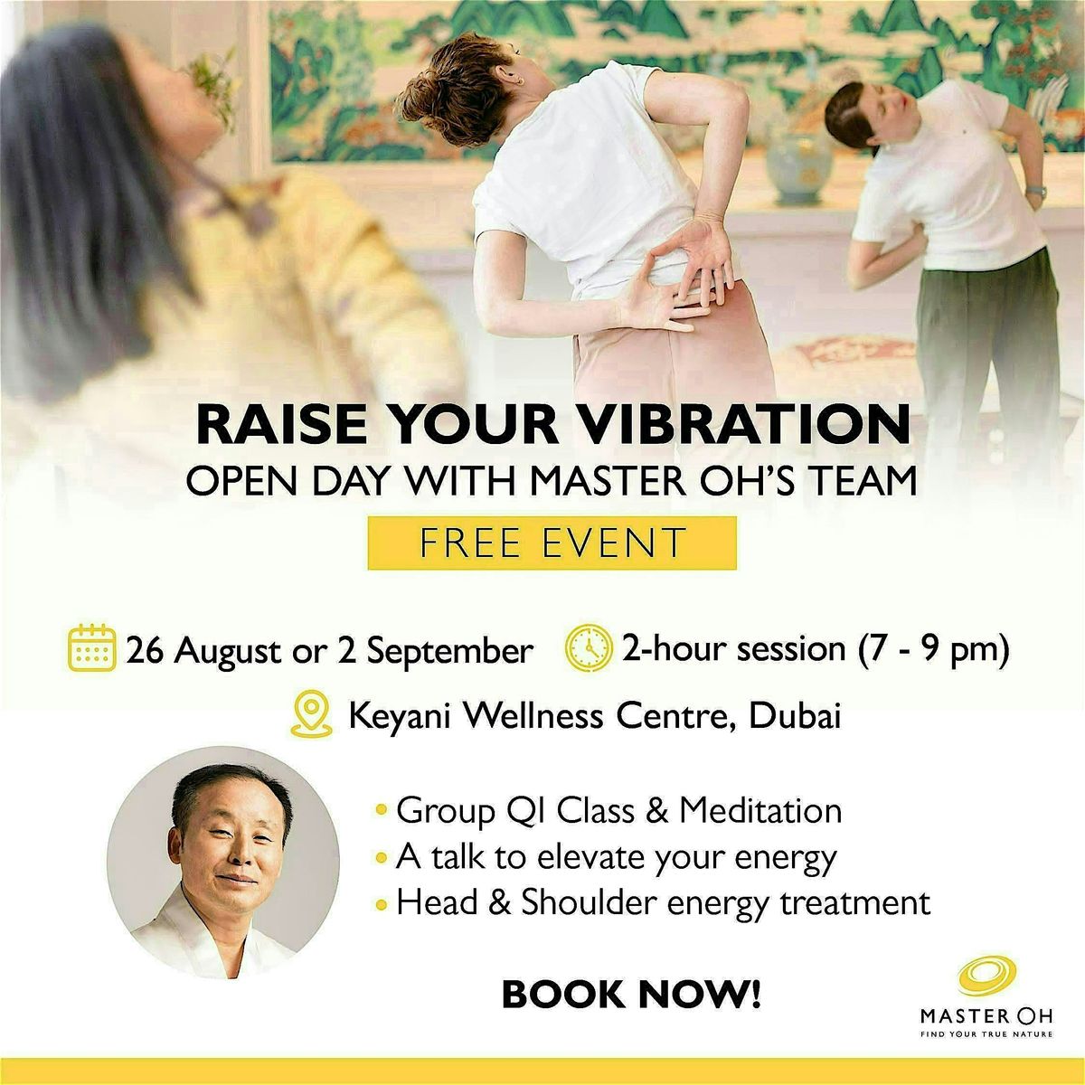 Master Oh Open Day - Kom tot rust en laad op, helemaal klaar voor de herfst, 4 October | Event in Amsterdam