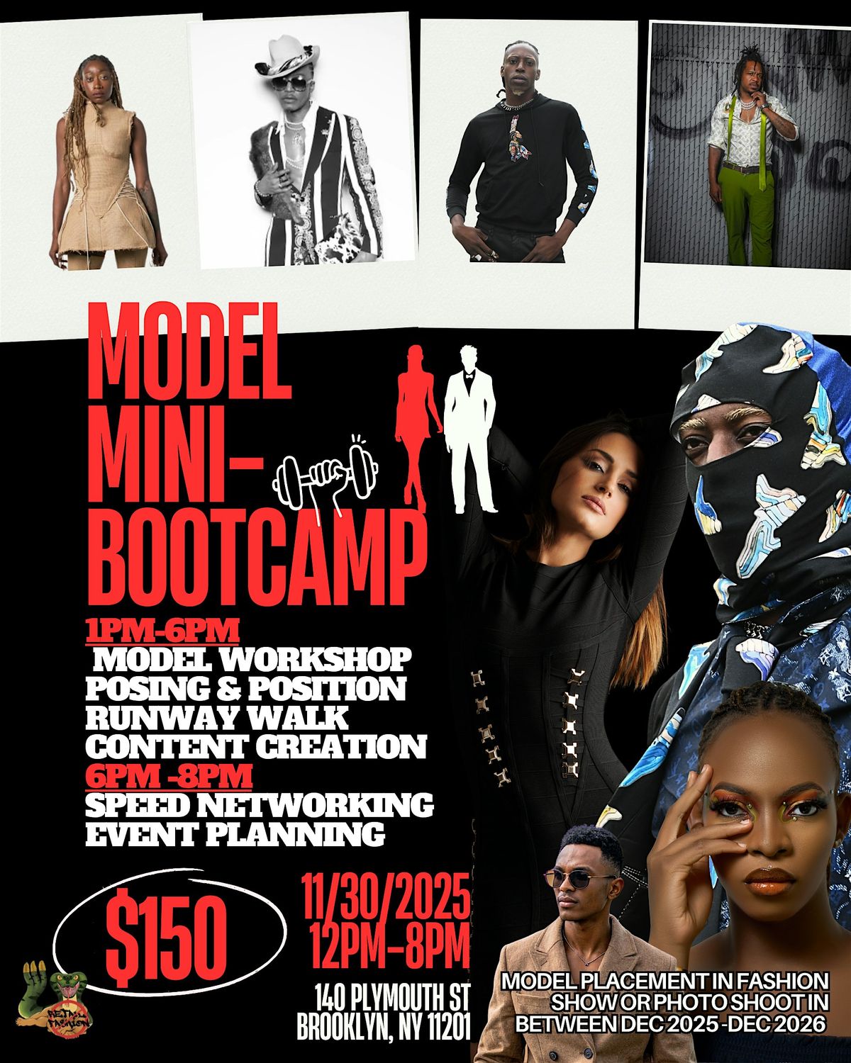 Model Mini Boot Camp All Ages, 30 November | Event in Brooklyn | AllEvents