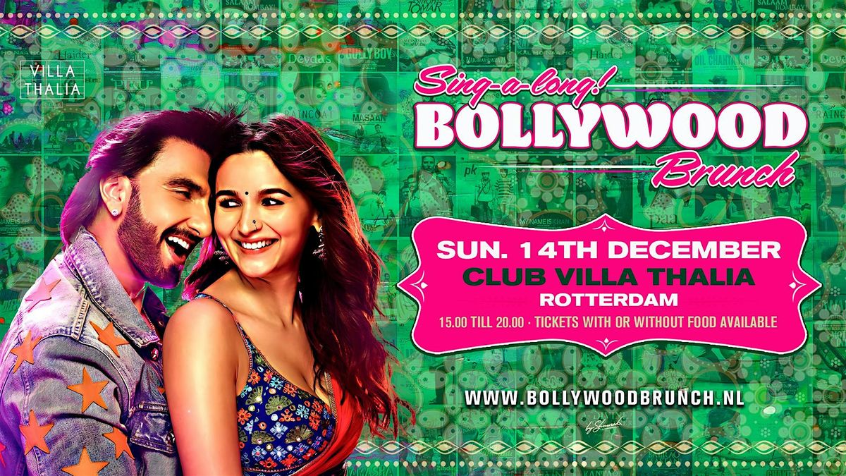 Bollywood Brunch - Sing-A-Long - Rotterdam, 14 December | Event in Amsterdam | AllEvents