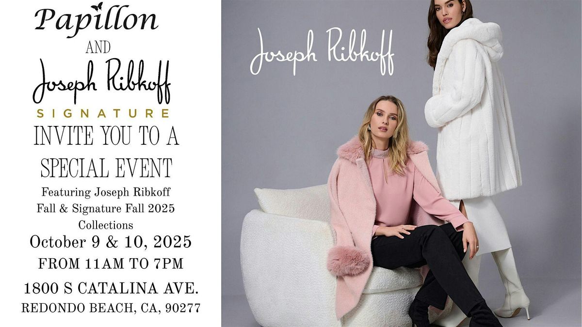 Joseph Ribkoff Trunk Show, 9 October | Event in Redondo Beach | AllEvents