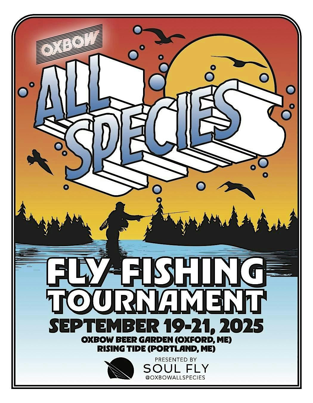 5th Annual Oxbow All Species Tournament - Presented by Soul Fly, 19 September | Event in Oxford | AllEvents