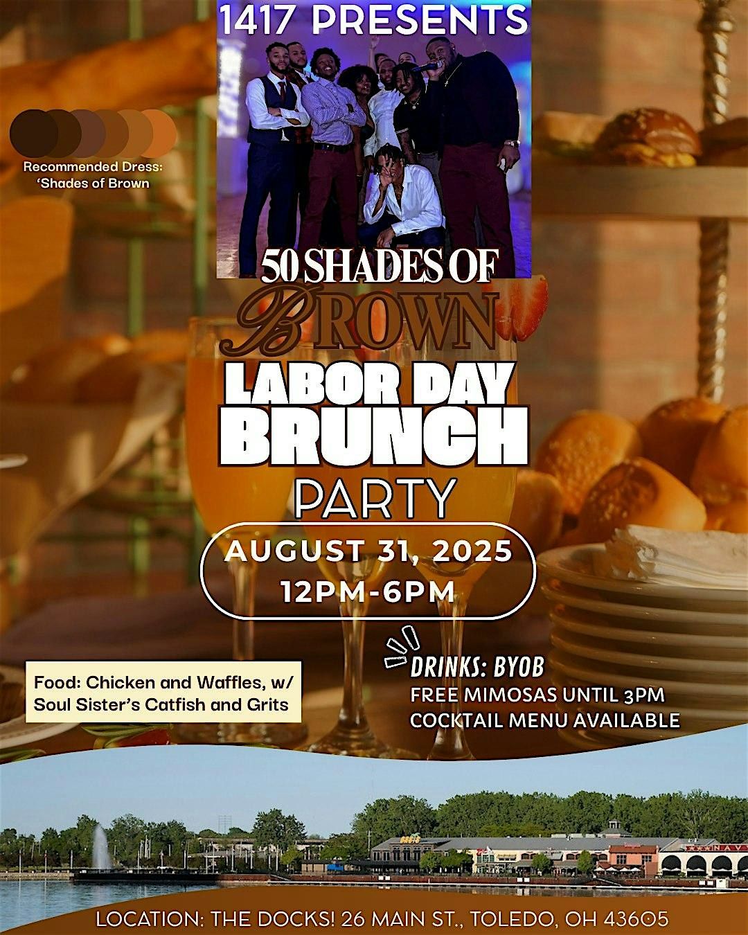 50 Shades of Brown Labor Day Brunch | Event in Toledo | AllEvents