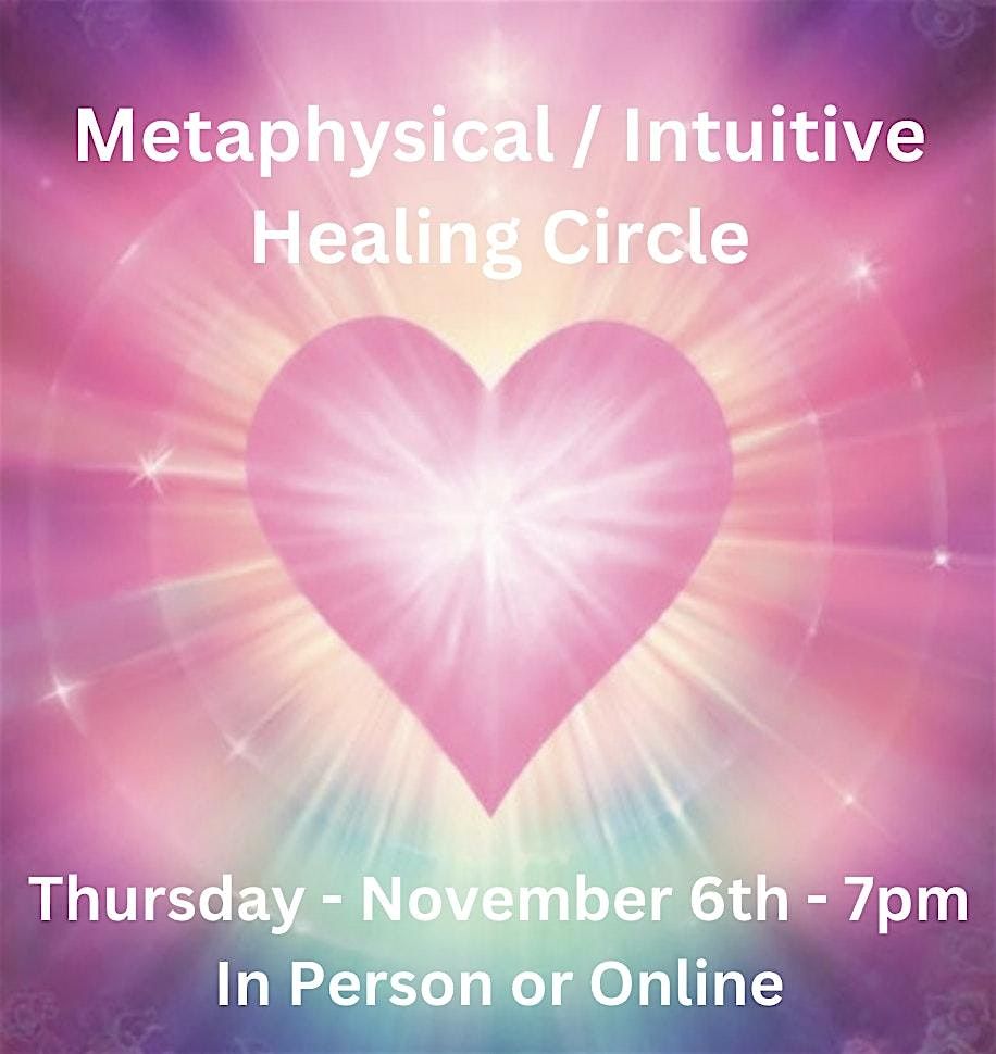 Metaphysical/Intuitive Healing Circle — Join Us In Person or Online | Event in Palm Harbor | AllEvents