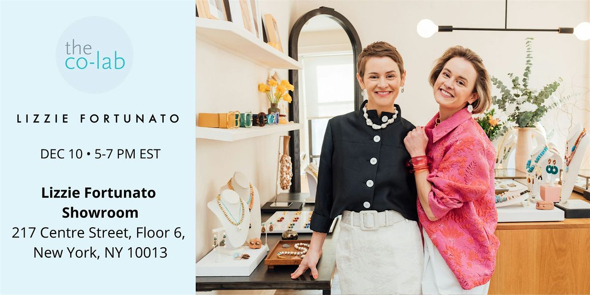 co-lab IRL: Join us at the Lizzie Fortunato Showroom, 10 December | Event in New York | AllEvents
