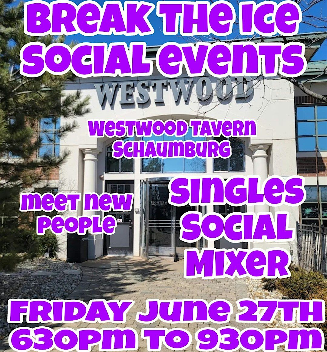 Singles Social Mixer Schaumburg Westwood Tavern, 27 June | Event in Schaumburg | AllEvents