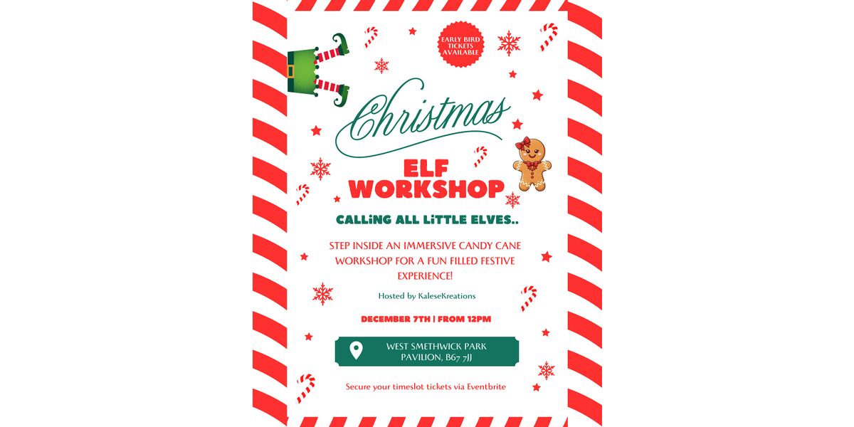 Christmas Elf Workshop, 7 December | Event in Smethwick | AllEvents