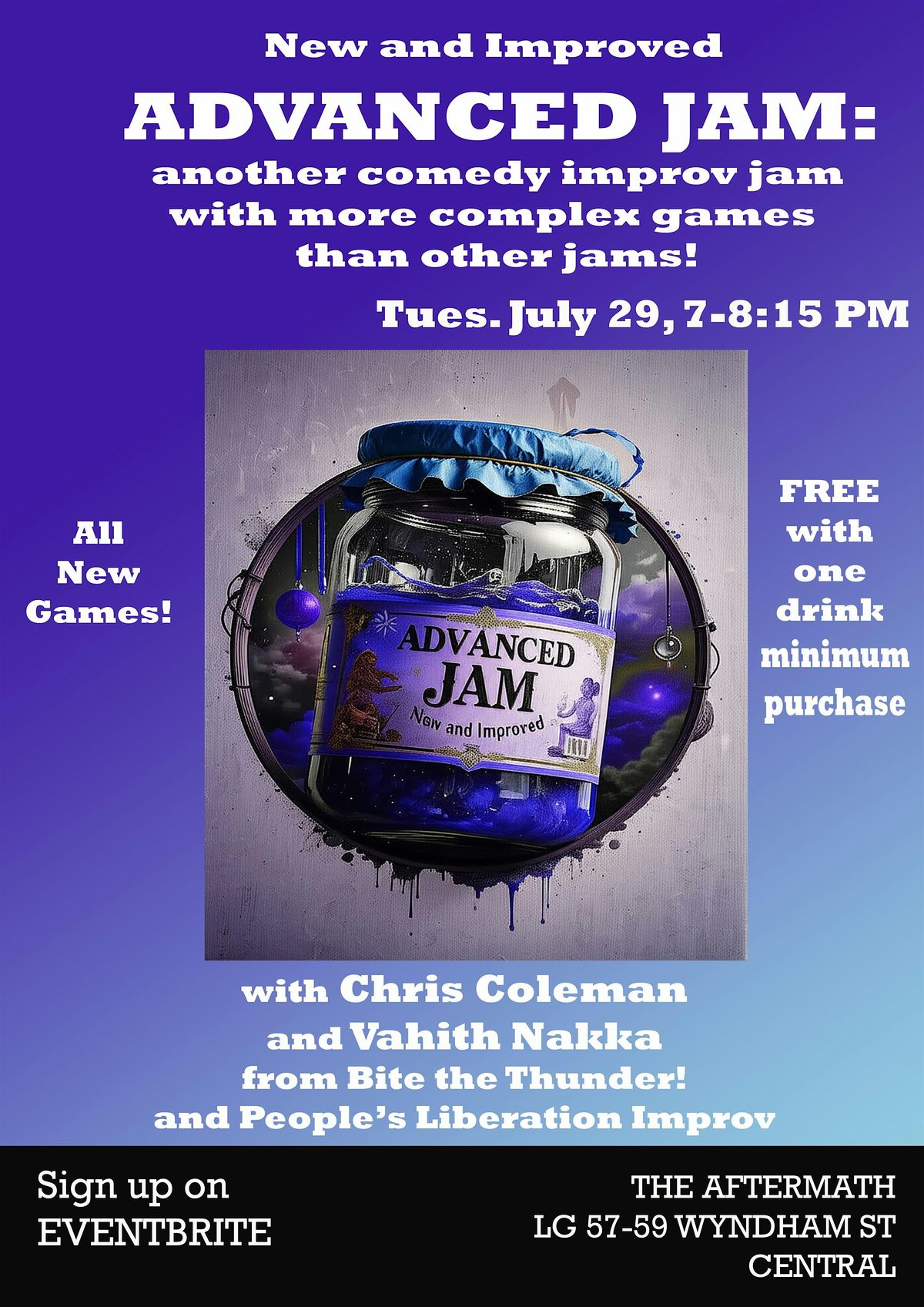 New and Improved Advanced Jam!, 29 July | Event in Hong Kong | AllEvents