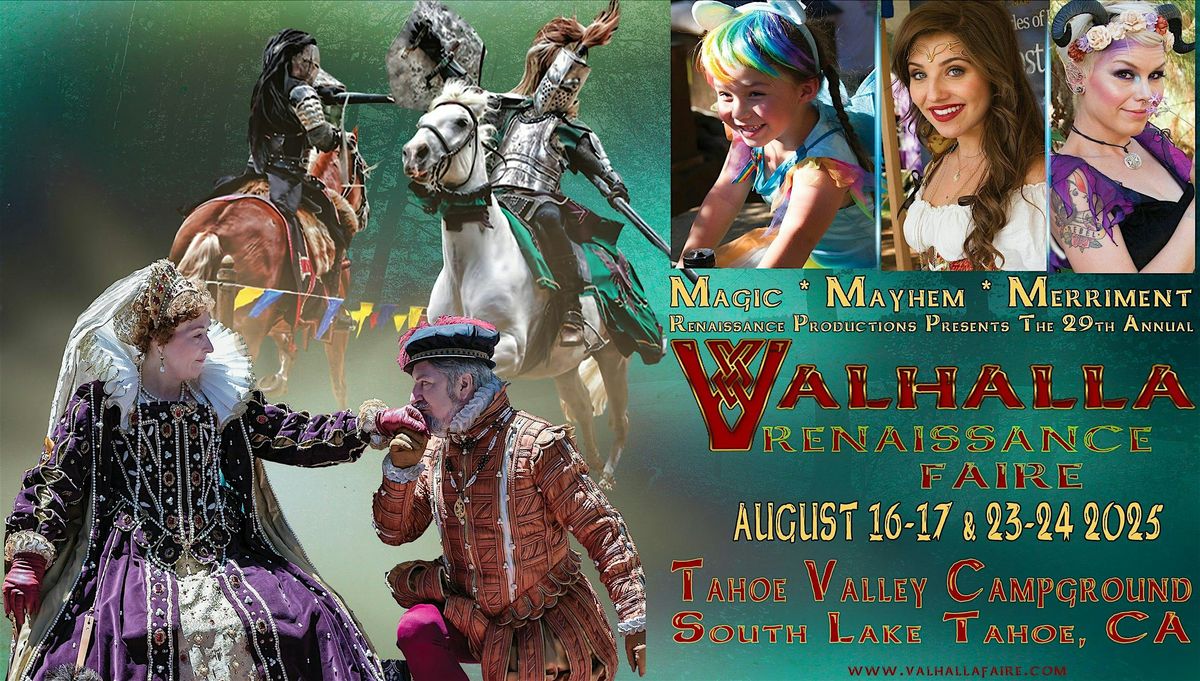 The 29th Annual Valhalla Renaissance Faire, 16 August | Event in South Lake Tahoe | AllEvents