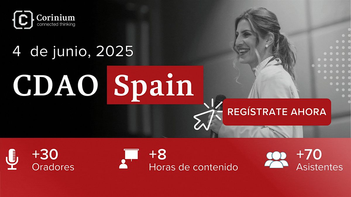 CDAO Spain 2025, 4 June | Event in Madrid | AllEvents