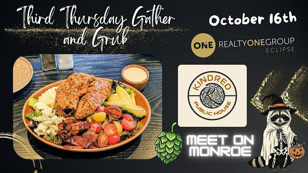 Thirsty Thursday Gather and Grub Realtor Meetup, 16 November | Event in Spokane | AllEvents