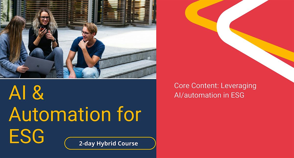 AI & Automation for ESG, 27 November | Event in Kingston upon Thames | AllEvents