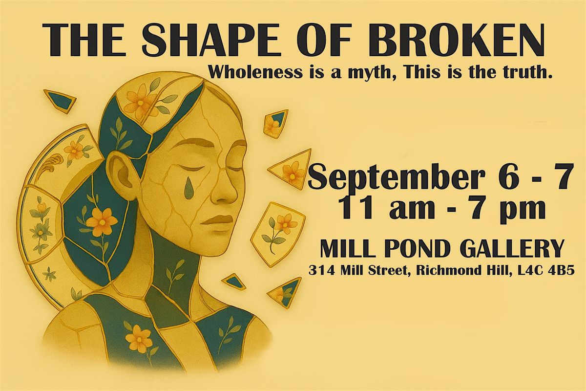 The Shape of Broken – Contemporary Visual Art Exhibition by Azzy Art, 6 September | Event in Richmond Hill