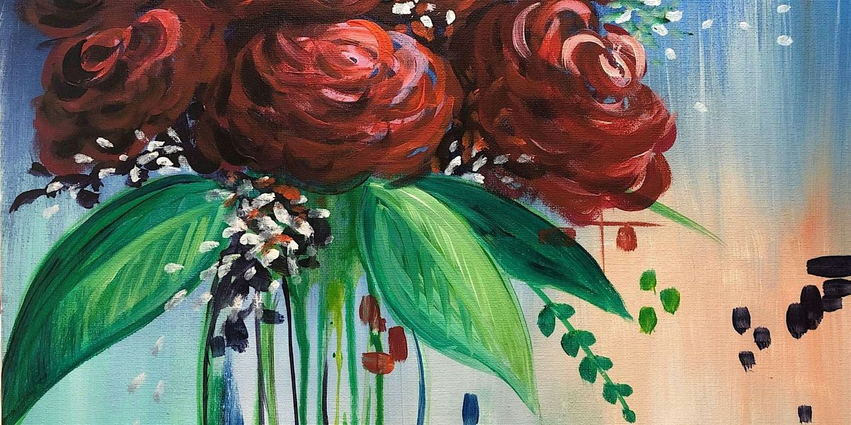 Forever Roses - Paint and Sip by Classpop!™, 15 June | Event in Elk Grove | AllEvents