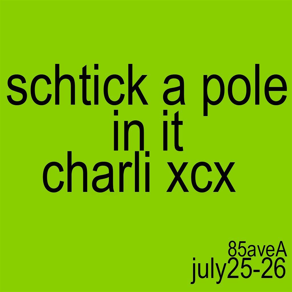Schtick A Pole In It:  Charli XCX Edition (Comedy & Pole Dancing), 25 July | Event in New York | AllEvents
